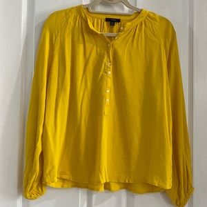 J. Crew popover blouse